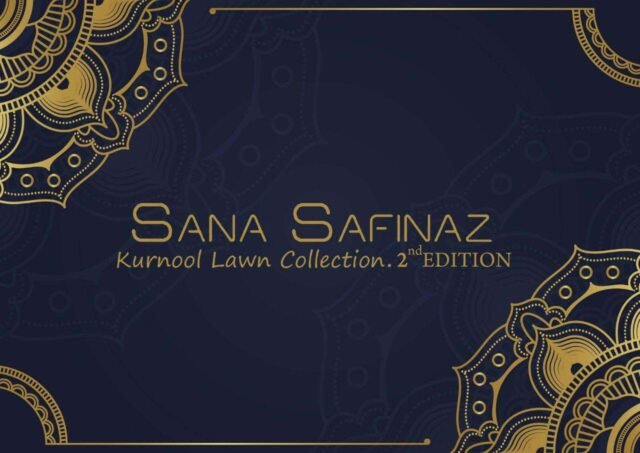 Kurnool Lawn Collection 2nd Edition Sana Safinaz