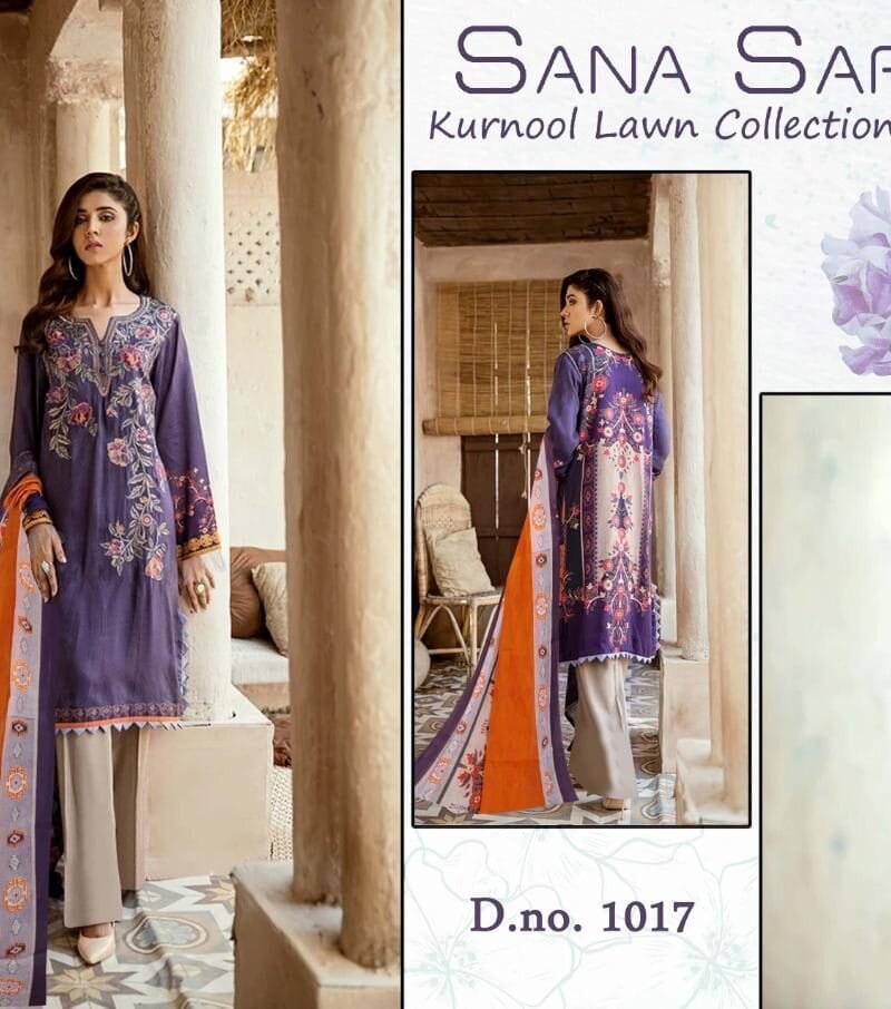 Kurnool Lawn Collection 2nd Edition Sana Safinaz
