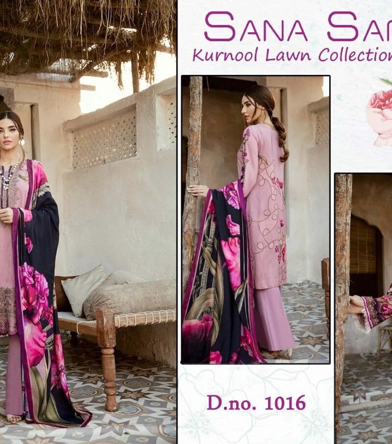 Kurnool Lawn Collection 2nd Edition Sana Safinaz