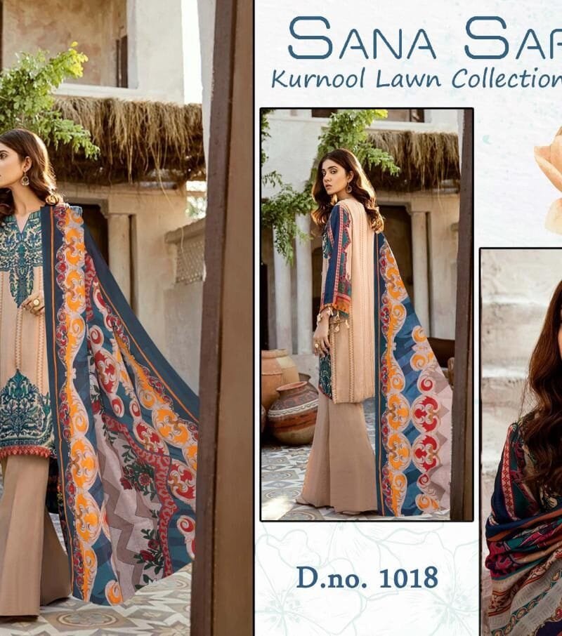 Kurnool Lawn Collection 2nd Edition Sana Safinaz