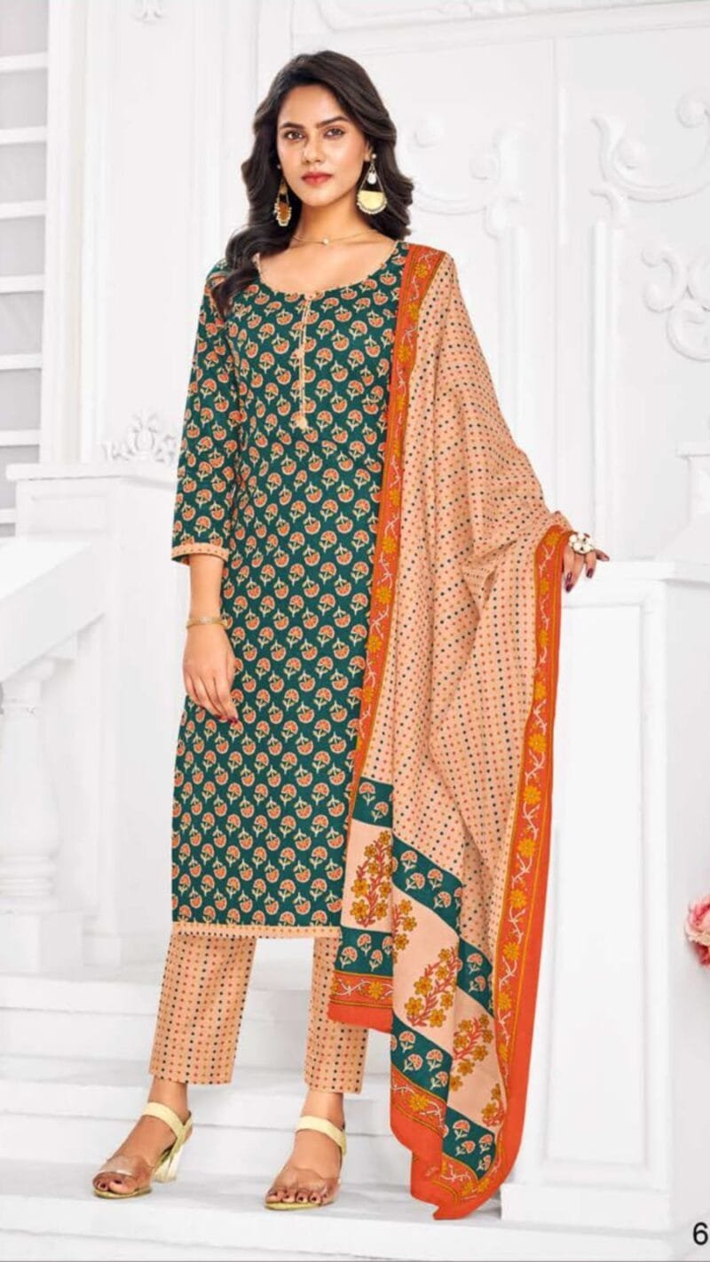 Laado Vol 66 Wholesale Cotton Dress Material