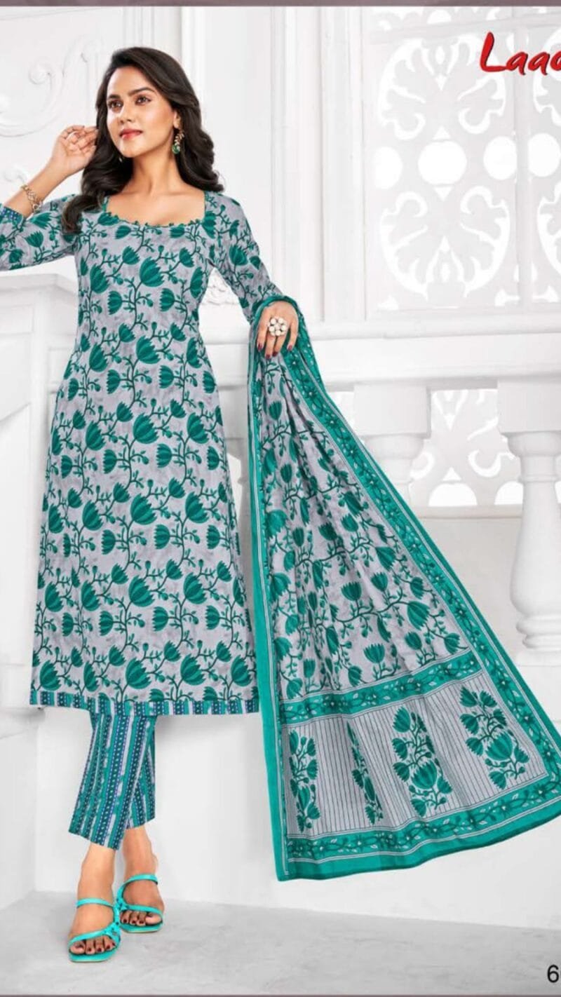Laado Vol 66 Wholesale Cotton Dress Material