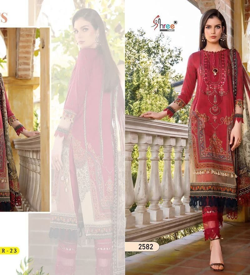 M Print Spring Summer-23 Vol 1 Shree Fab Pakistani Suits