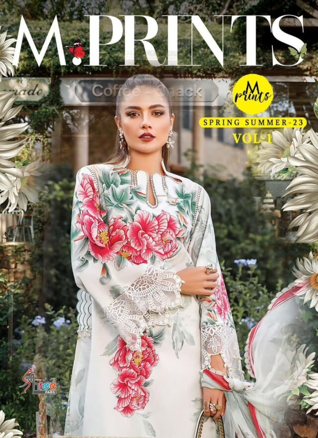 M Print Spring Summer-23 Vol 1 Shree Fab Pakistani Suits