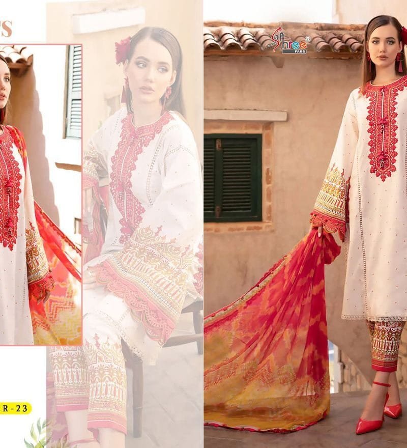 M Print Spring Summer-23 Vol 1 Shree Fab Pakistani Suits