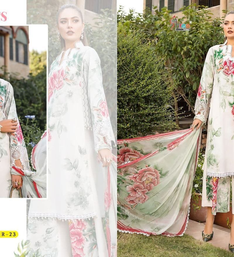 M Print Spring Summer-23 Vol 1 Shree Fab Pakistani Suits