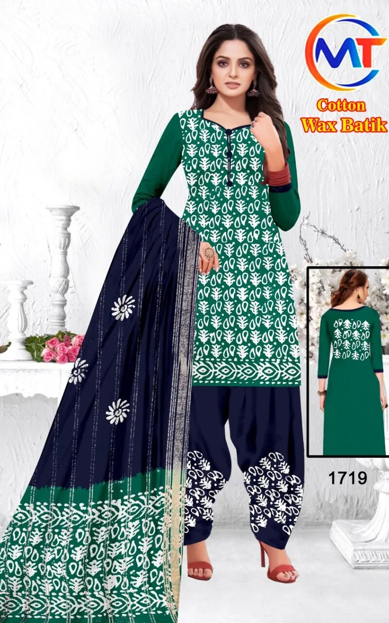 MT Cotton Wax Batik Wholesale Cotton Dress Material