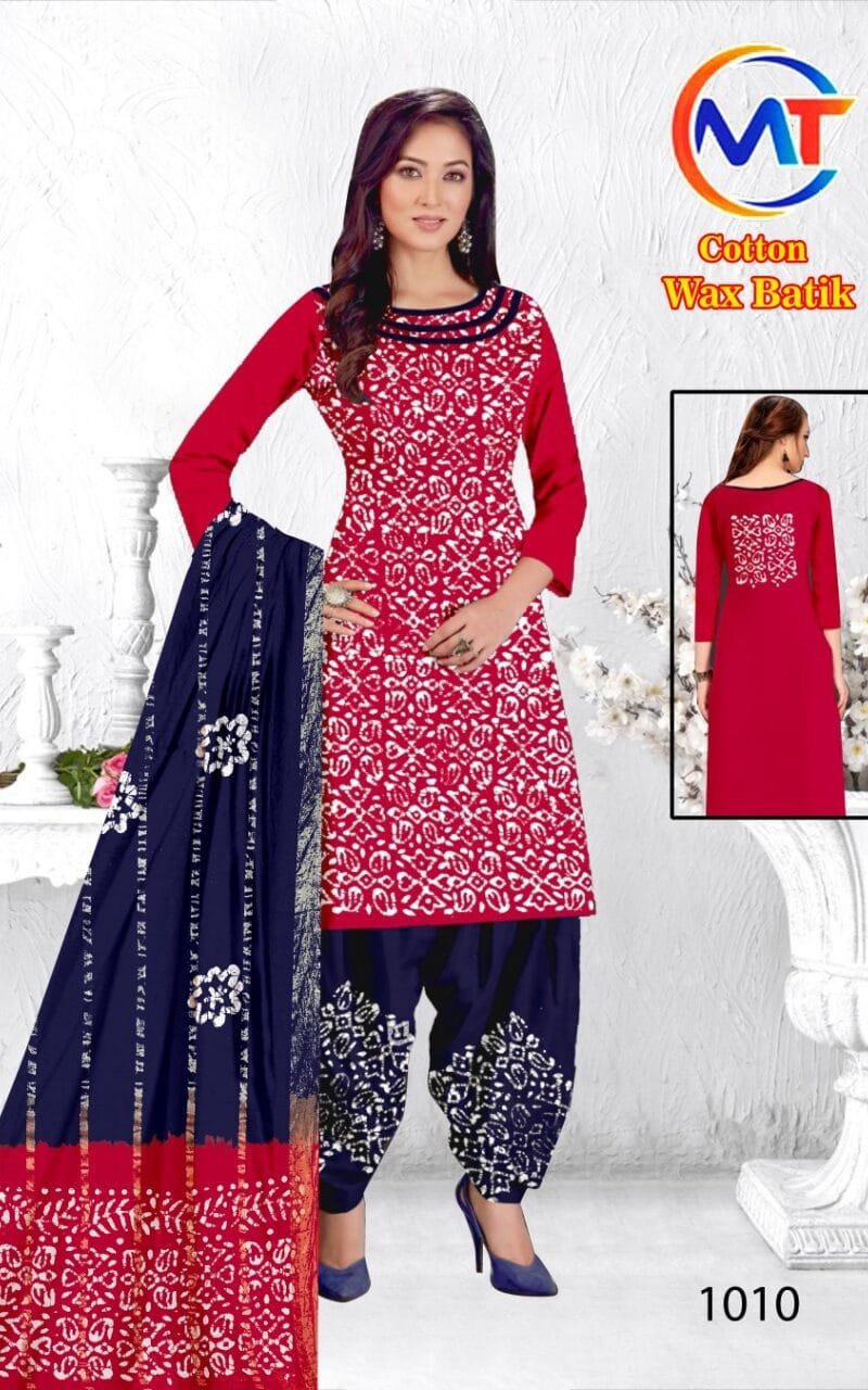 MT Cotton Wax Batik Wholesale Cotton Dress Material