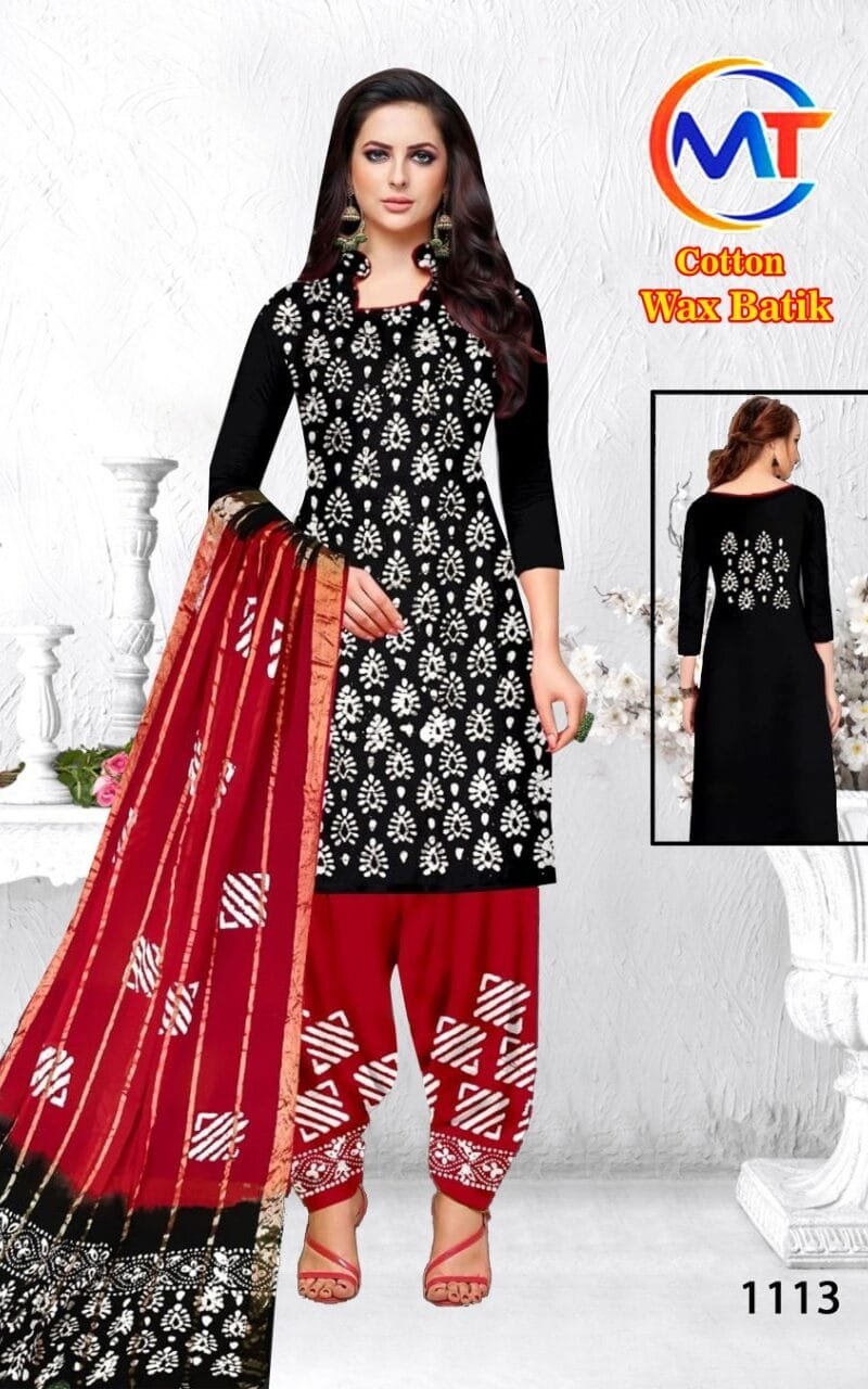 MT Cotton Wax Batik Wholesale Cotton Dress Material