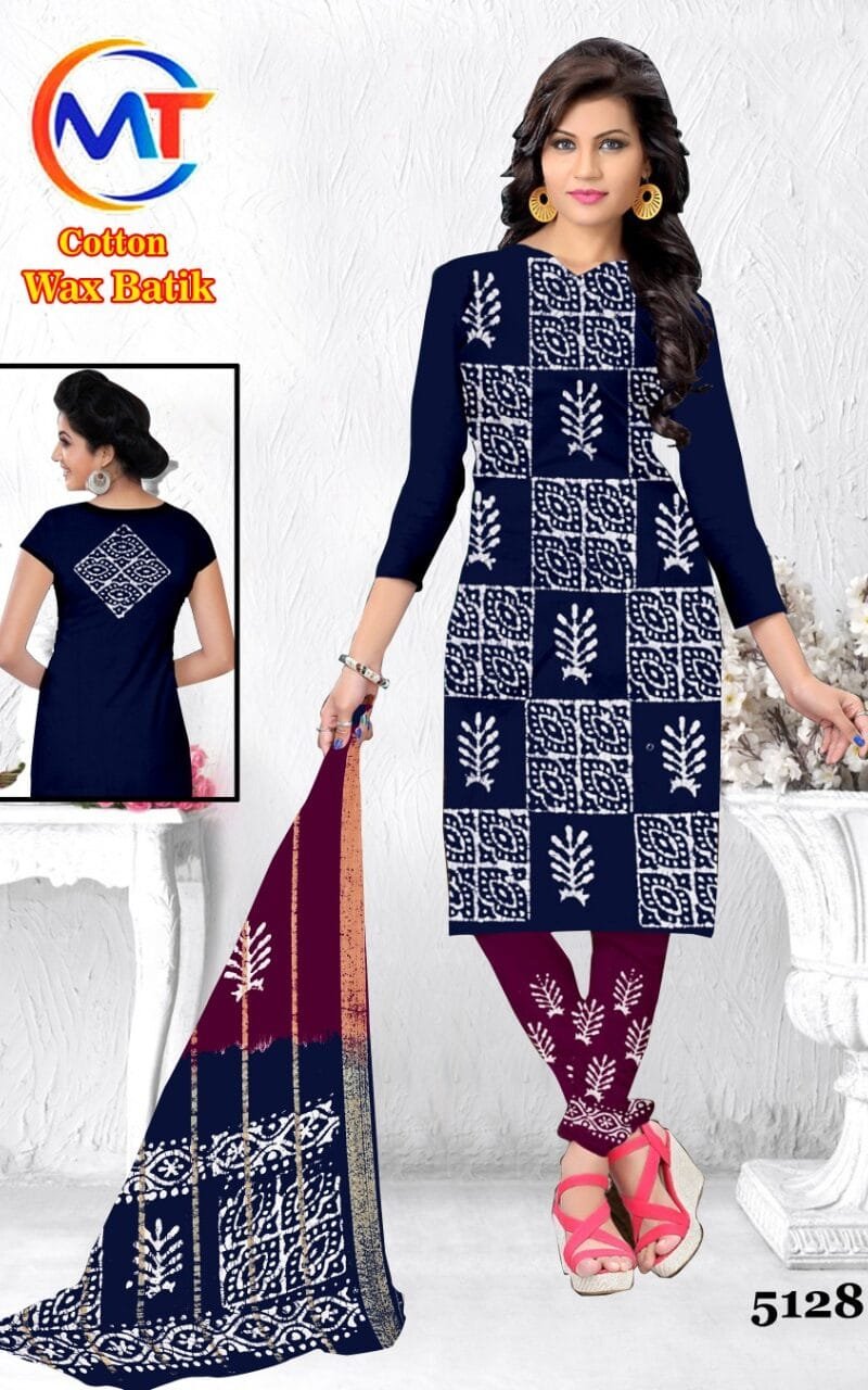 MT Cotton Wax Batik Wholesale Cotton Dress Material