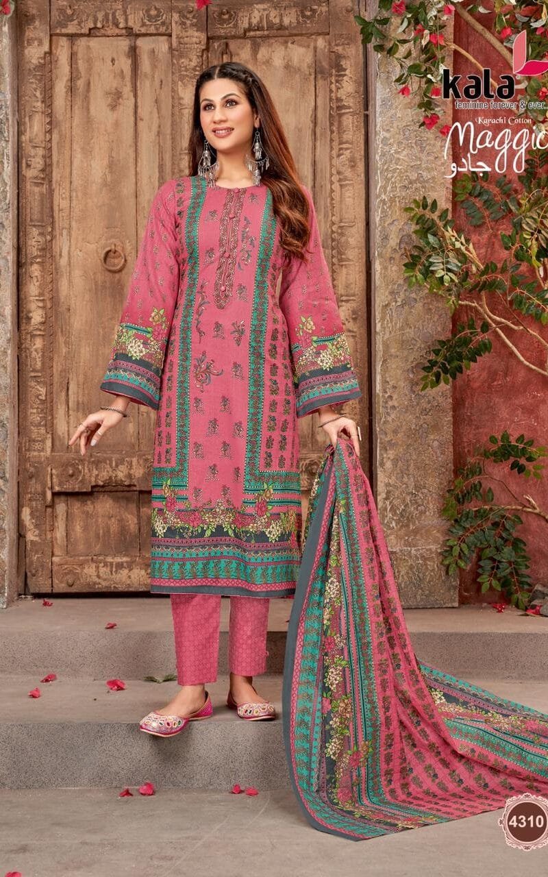 Maggic Vol 18 Tarika Creation Wholesale Cotton Dress Material