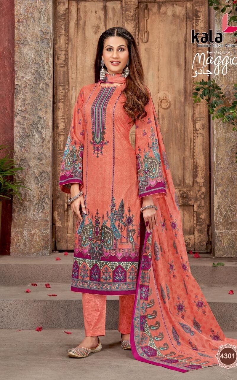 Maggic Vol 18 Tarika Creation Wholesale Cotton Dress Material