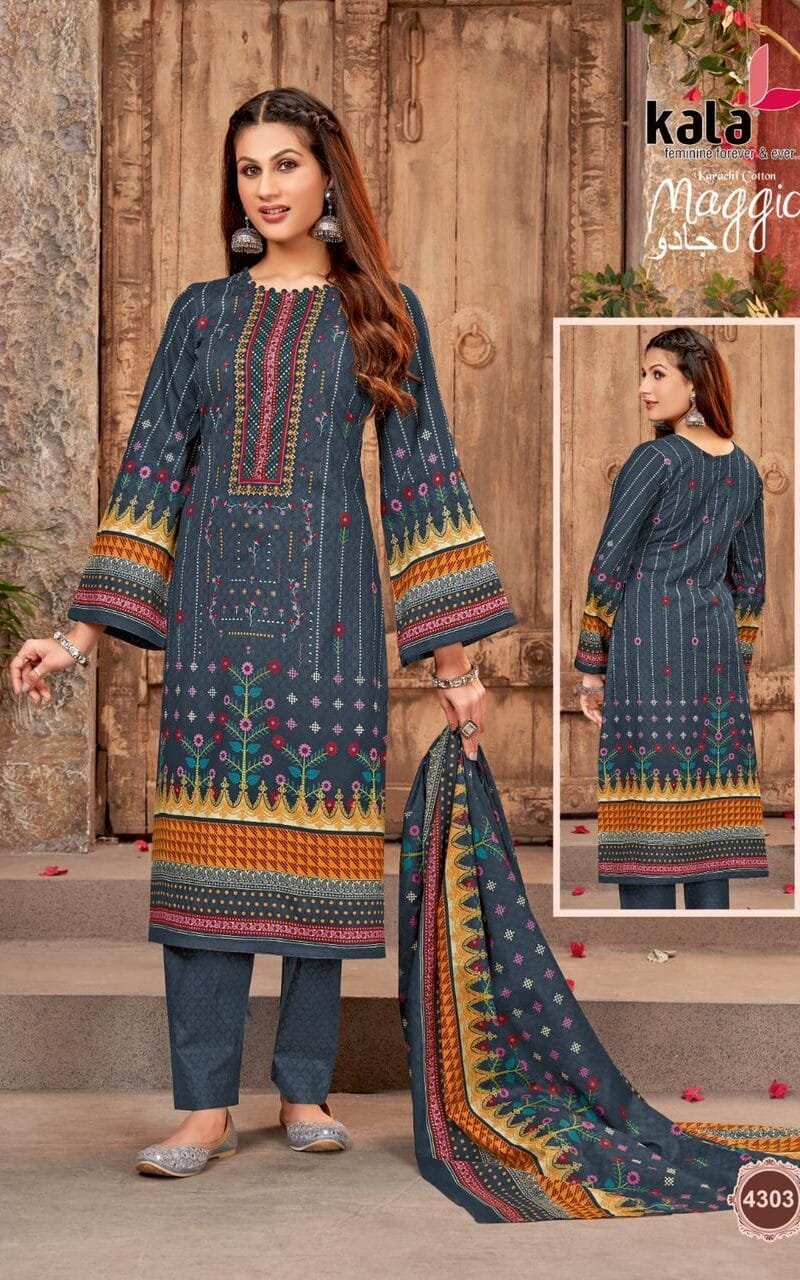 Maggic Vol 18 Tarika Creation Wholesale Cotton Dress Material