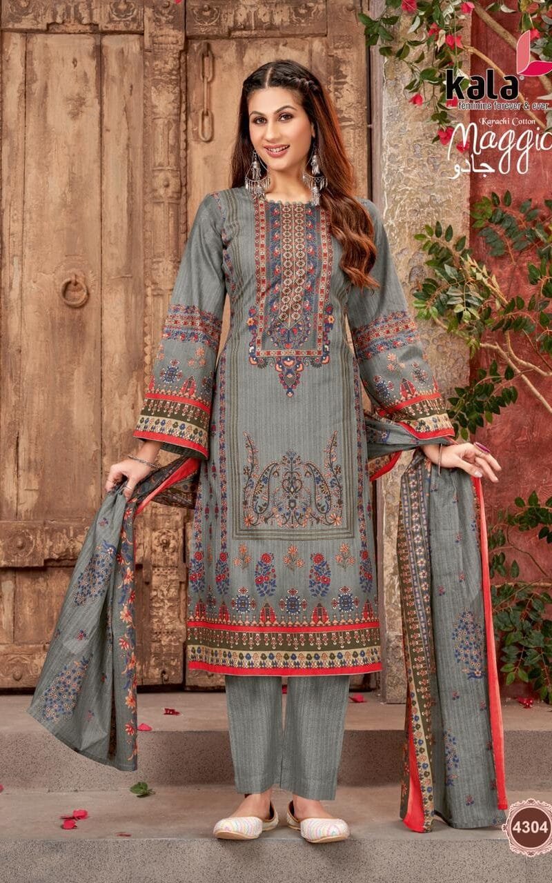 Maggic Vol 18 Tarika Creation Wholesale Cotton Dress Material