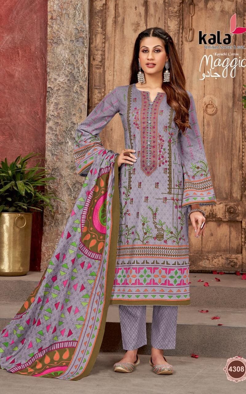 Maggic Vol 18 Tarika Creation Wholesale Cotton Dress Material