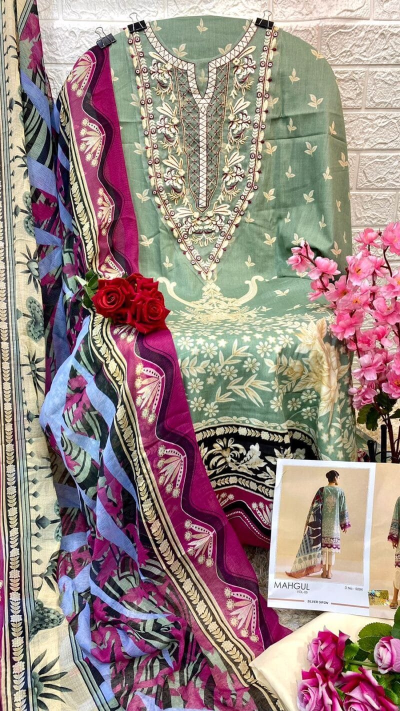 Mahgul Vol 5 Shraddha Wholesale Pakistani Salwar Suits