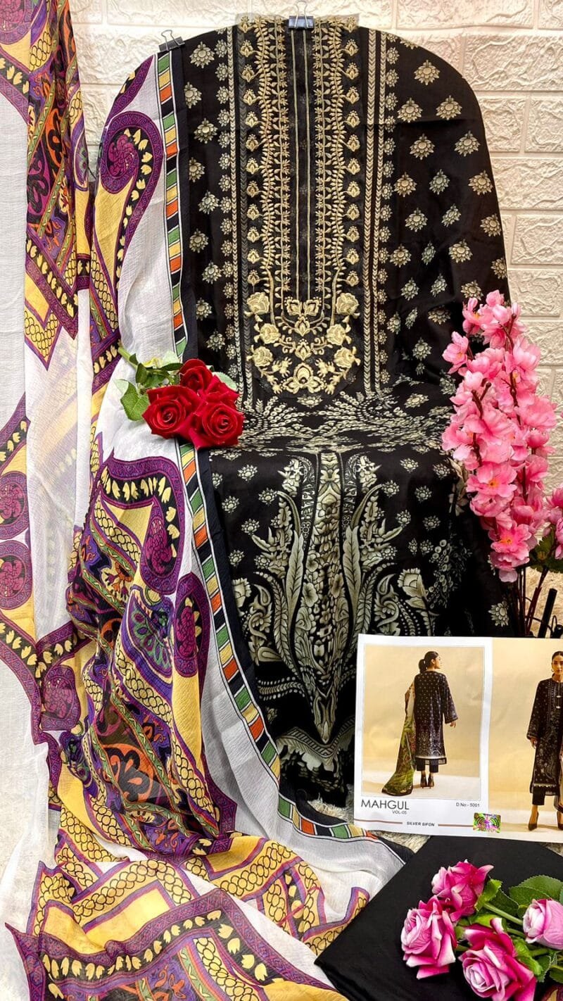 Mahgul Vol 5 Shraddha Wholesale Pakistani Salwar Suits
