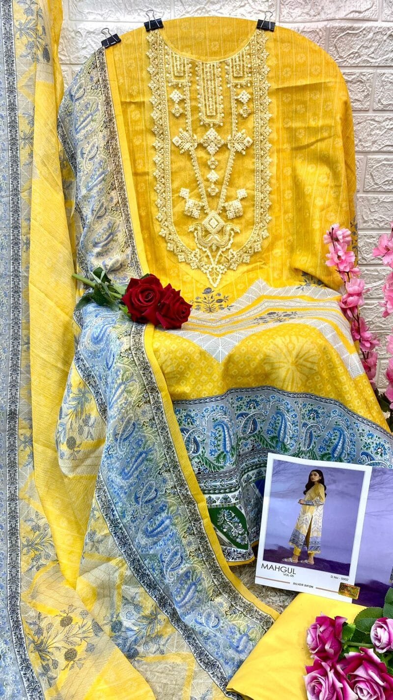 Mahgul Vol 5 Shraddha Wholesale Pakistani Salwar Suits