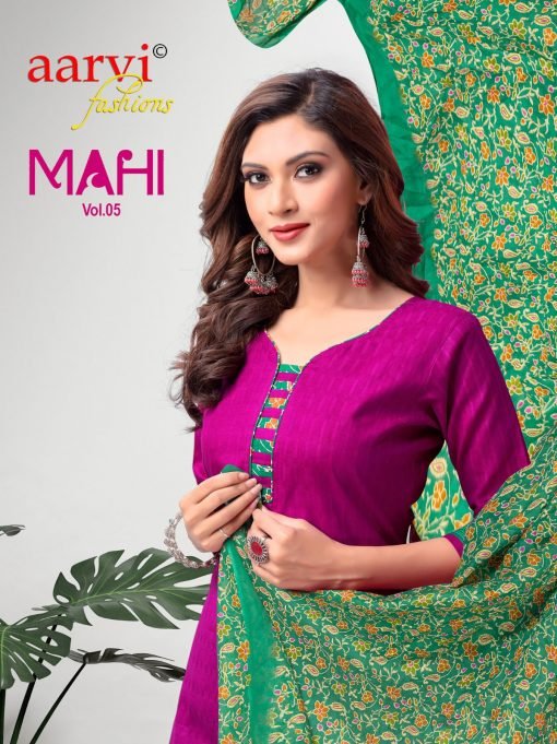 Mahi Vol 5 Aarvi Fashion Readymade Salwar Suit