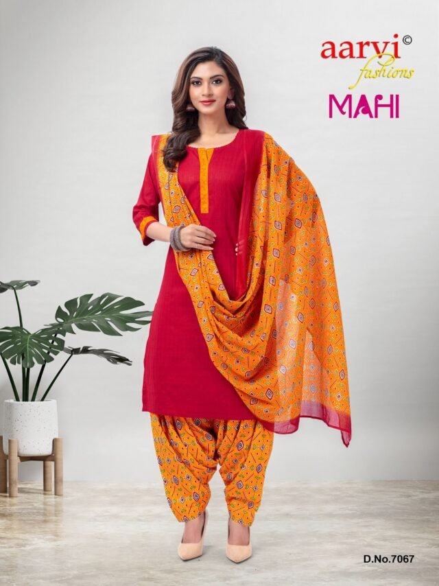 Mahi Vol 5 Aarvi Fashion Readymade Salwar Suit