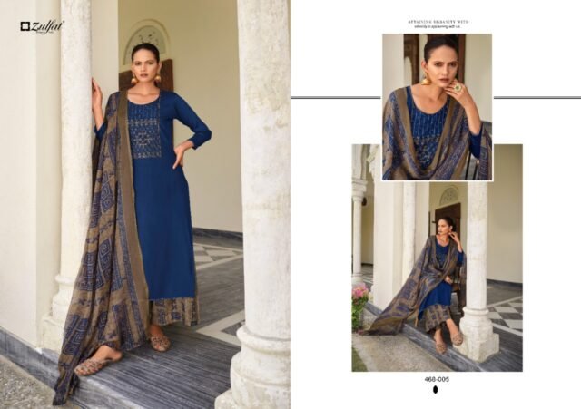 Mahonia Vol 3 Zulfat Designer Suits Wholesale Dress Material