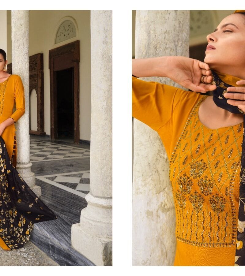 Mahonia Vol 3 Zulfat Designer Suits Wholesale Dress Material