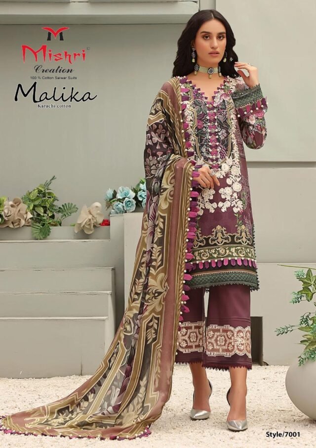 Mallika Vol 7 Mishri Creation Wholesale Cotton Dress Material