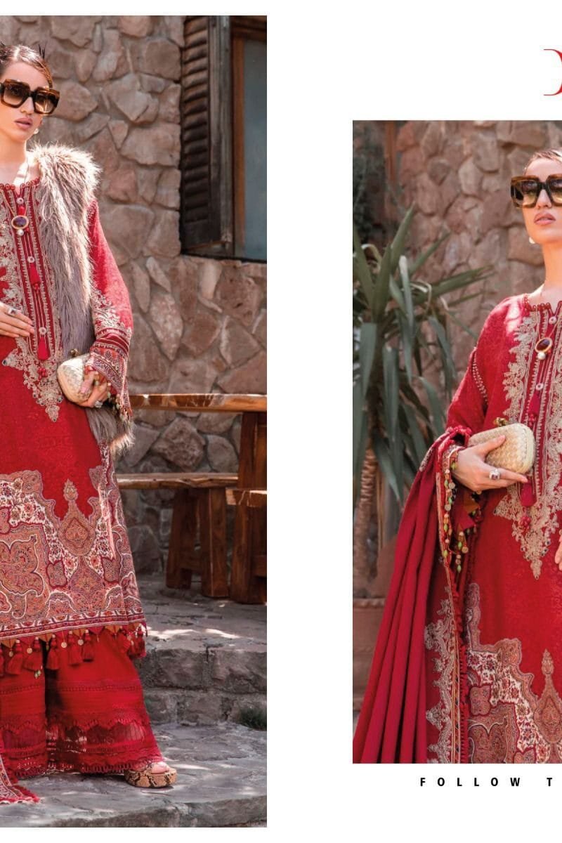 Maria B Embroidered Lawn Vol 23 Deepsy Pakistani Salwar Suits