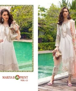 Mariya B Mprint Vol 13 Shree Fab Pakistani Salwar Suits