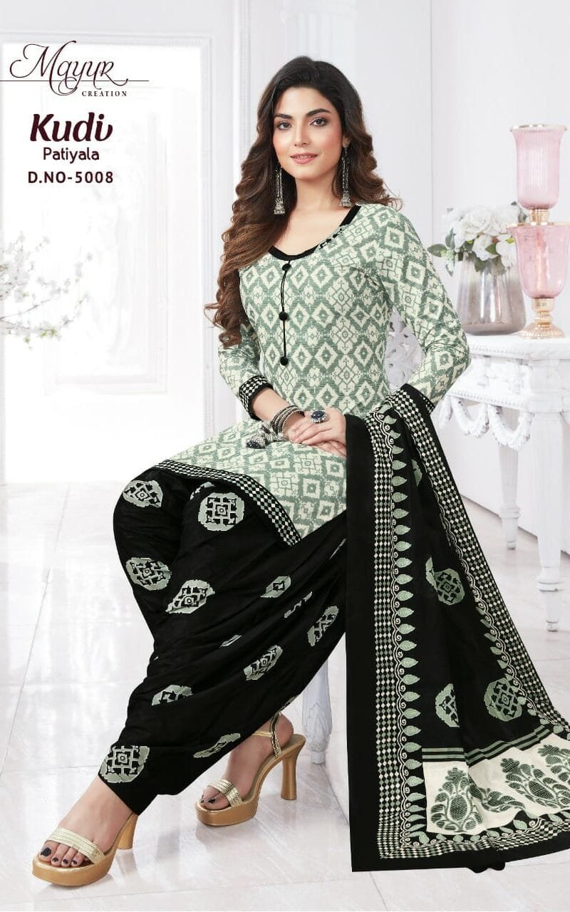 Mayur Kudi Patiyala Vol 5 Wholesale Cotton Dress Material