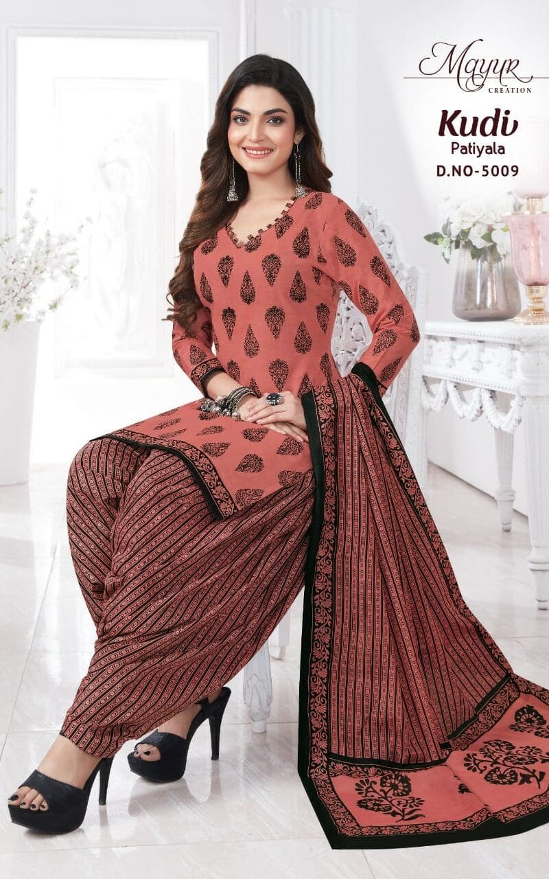 Mayur Kudi Patiyala Vol 5 Wholesale Cotton Dress Material
