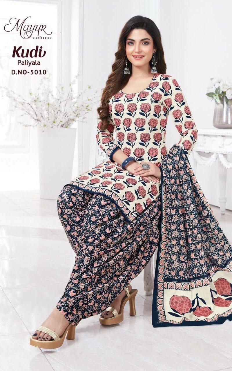 Mayur Kudi Patiyala Vol 5 Wholesale Cotton Dress Material