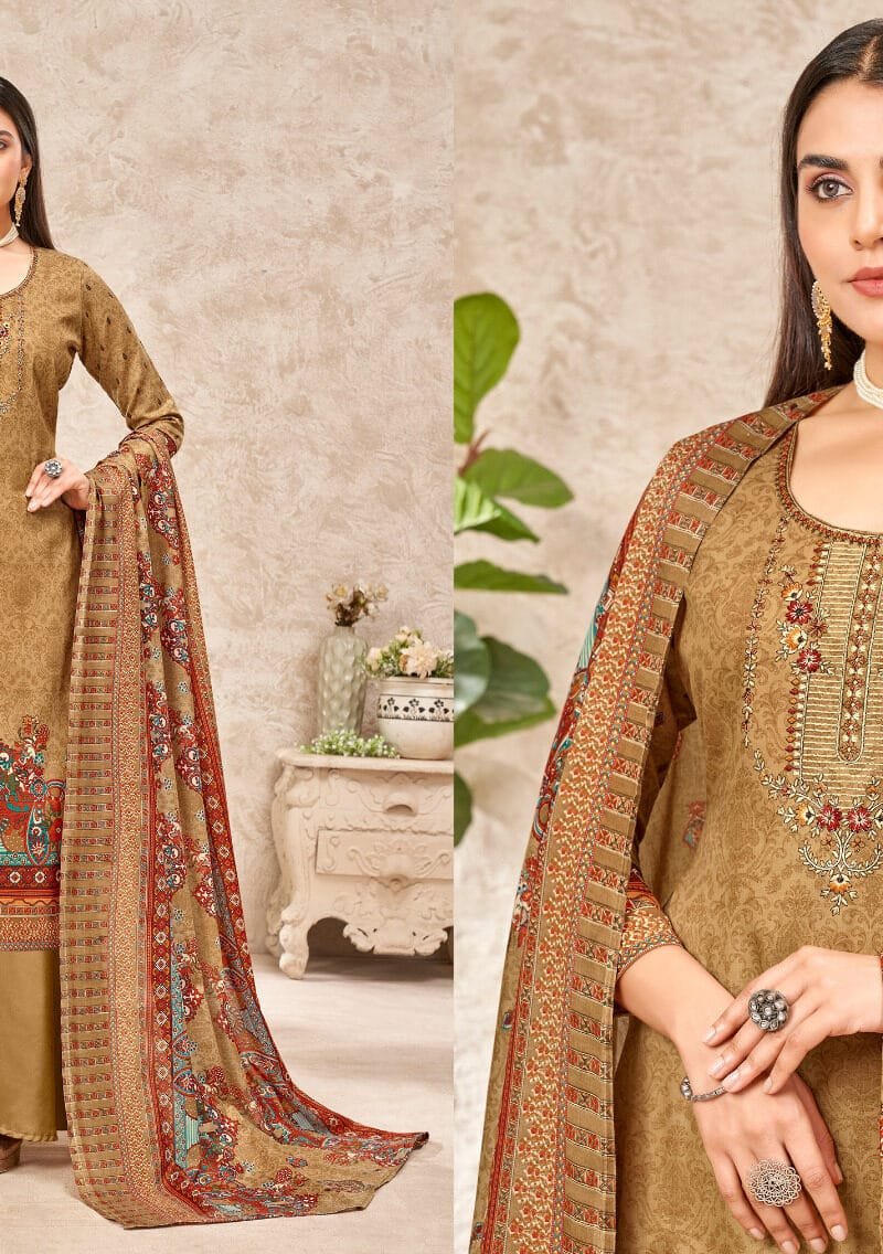 Mumtaj Fyra Designing Alok Suit Wholesale Cotton Dress Material