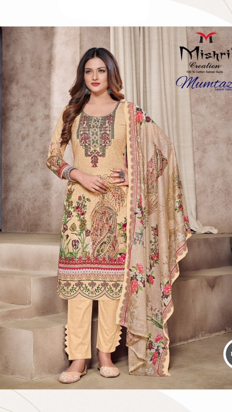 Mumtaz Vol 11 Mishri Creation Wholesale Cotton Dress Material