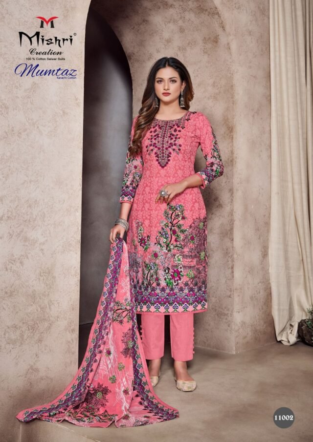 Mumtaz Vol 11 Mishri Creation Wholesale Cotton Dress Material