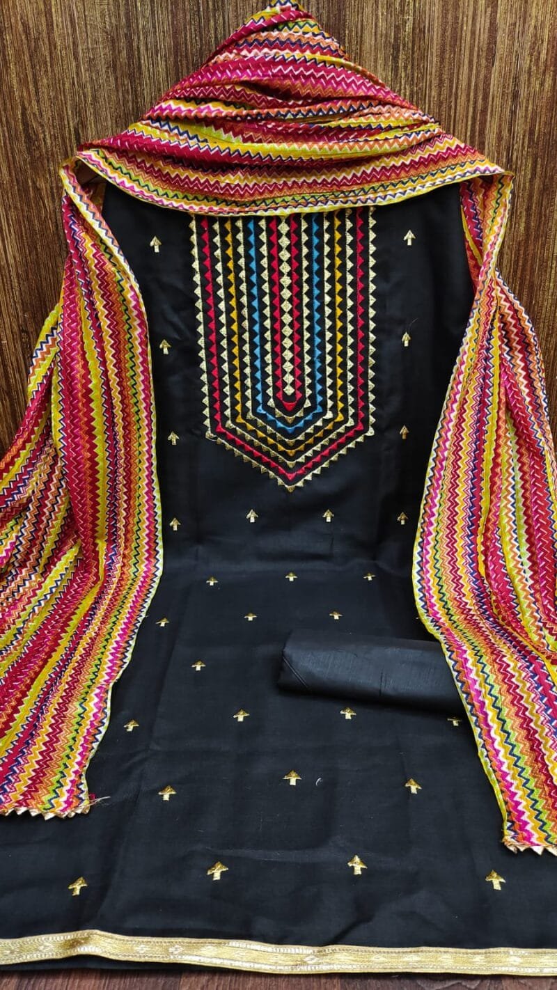 New Magic Slub Wholesale Dress Material