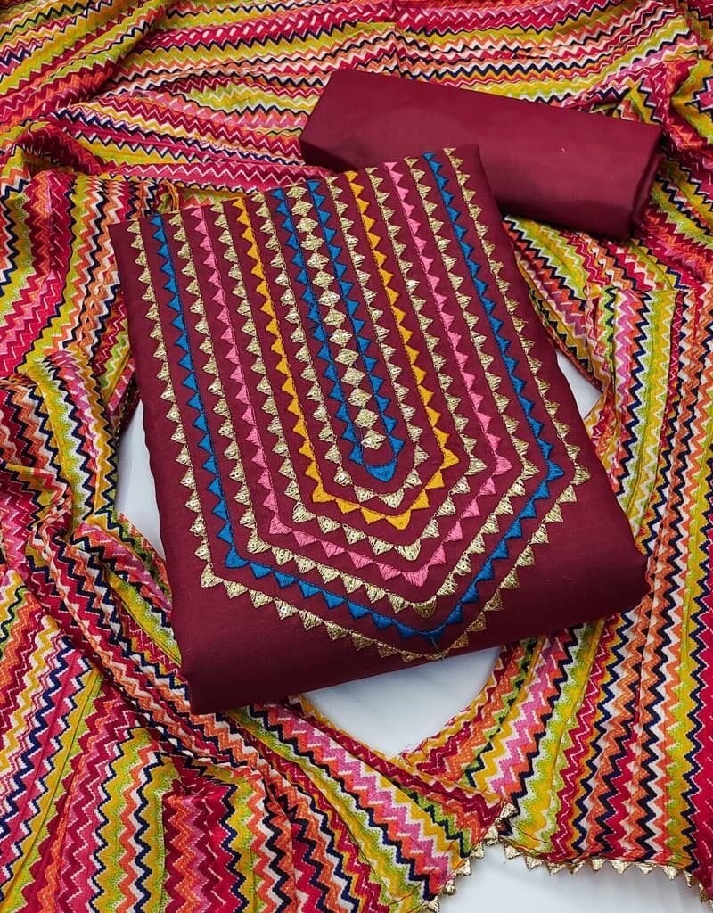 New Magic Slub Wholesale Dress Material