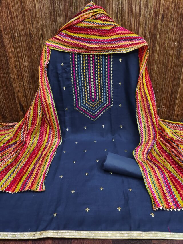 New Magic Slub Wholesale Dress Material