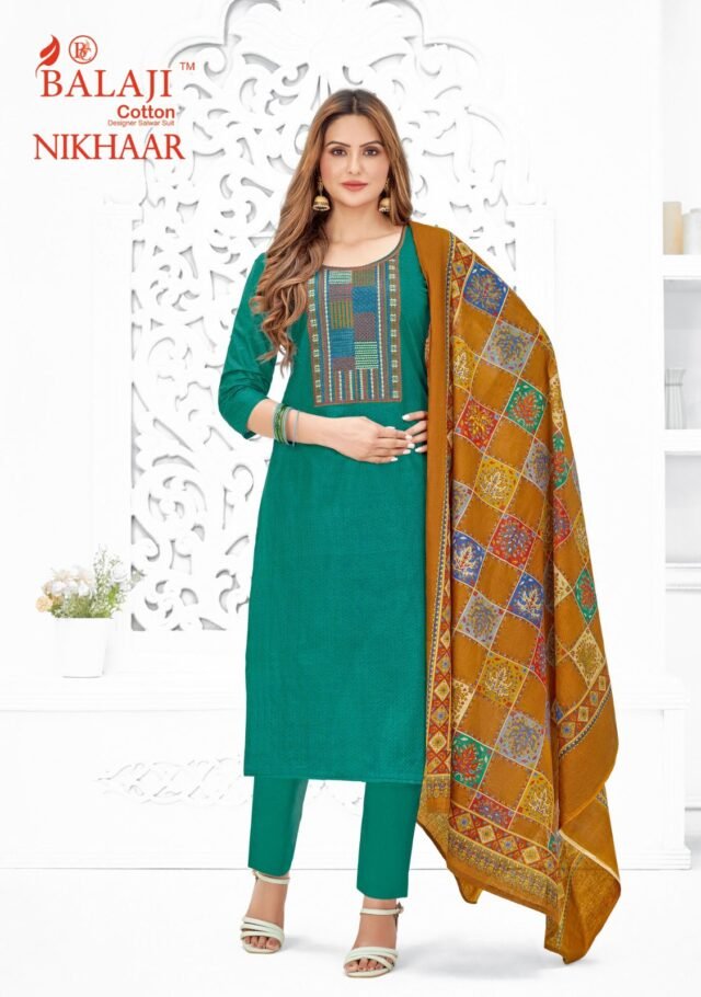 Nikhaar Balaji Cotton Wholesale Cotton Dress Material