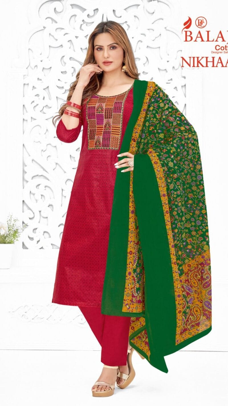 Nikhaar Balaji Cotton Wholesale Cotton Dress Material