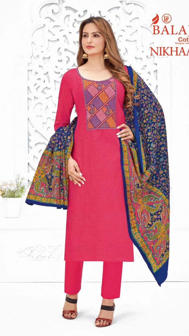 Nikhaar Balaji Cotton Wholesale Cotton Dress Material