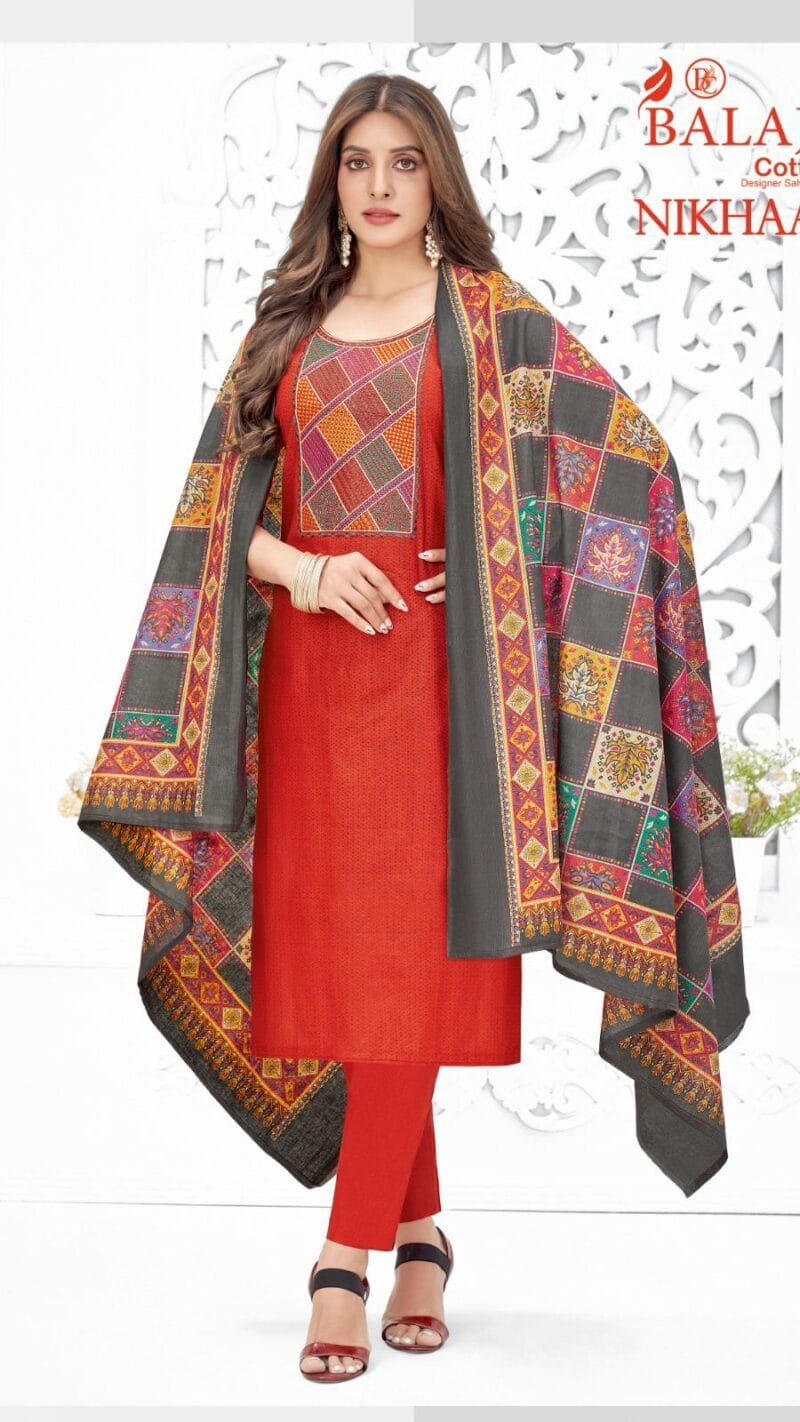 Nikhaar Balaji Cotton Wholesale Cotton Dress Material