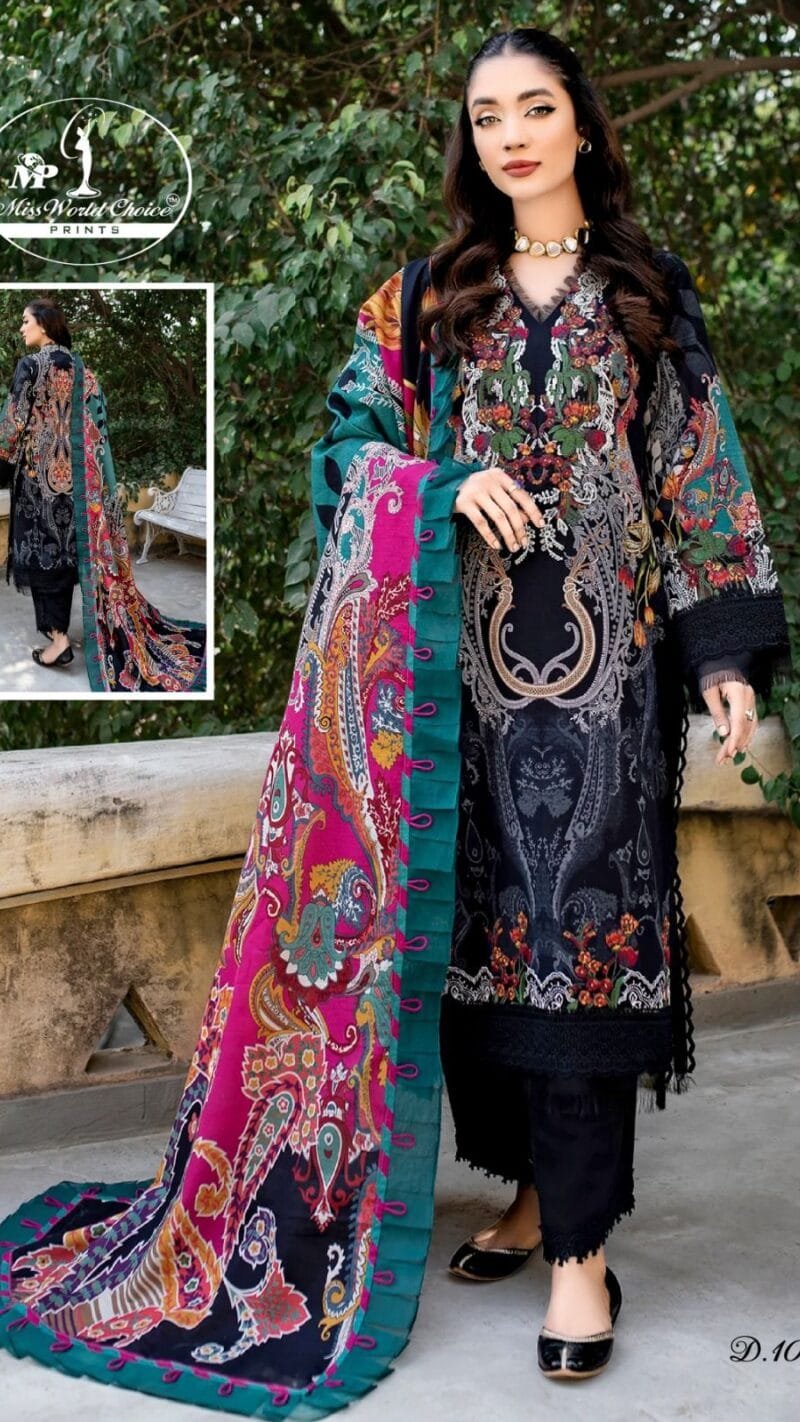 Nooraniyat Vol 1 Miss World Choice Wholesale Cotton Dress Material