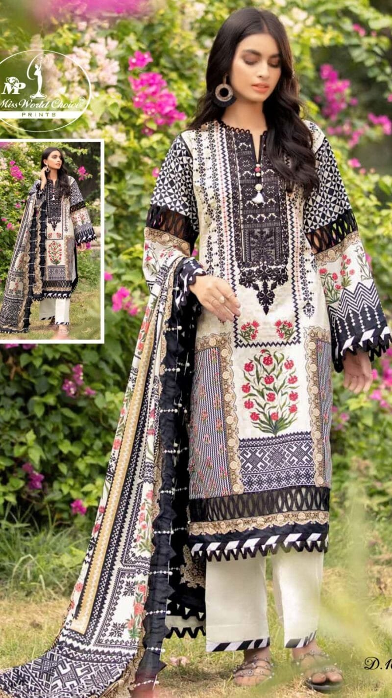 Nooraniyat Vol 1 Miss World Choice Wholesale Cotton Dress Material