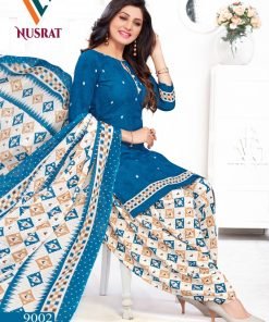 Nusrat Vol 9 Vandana Creation Wholesale Cotton Dress Material