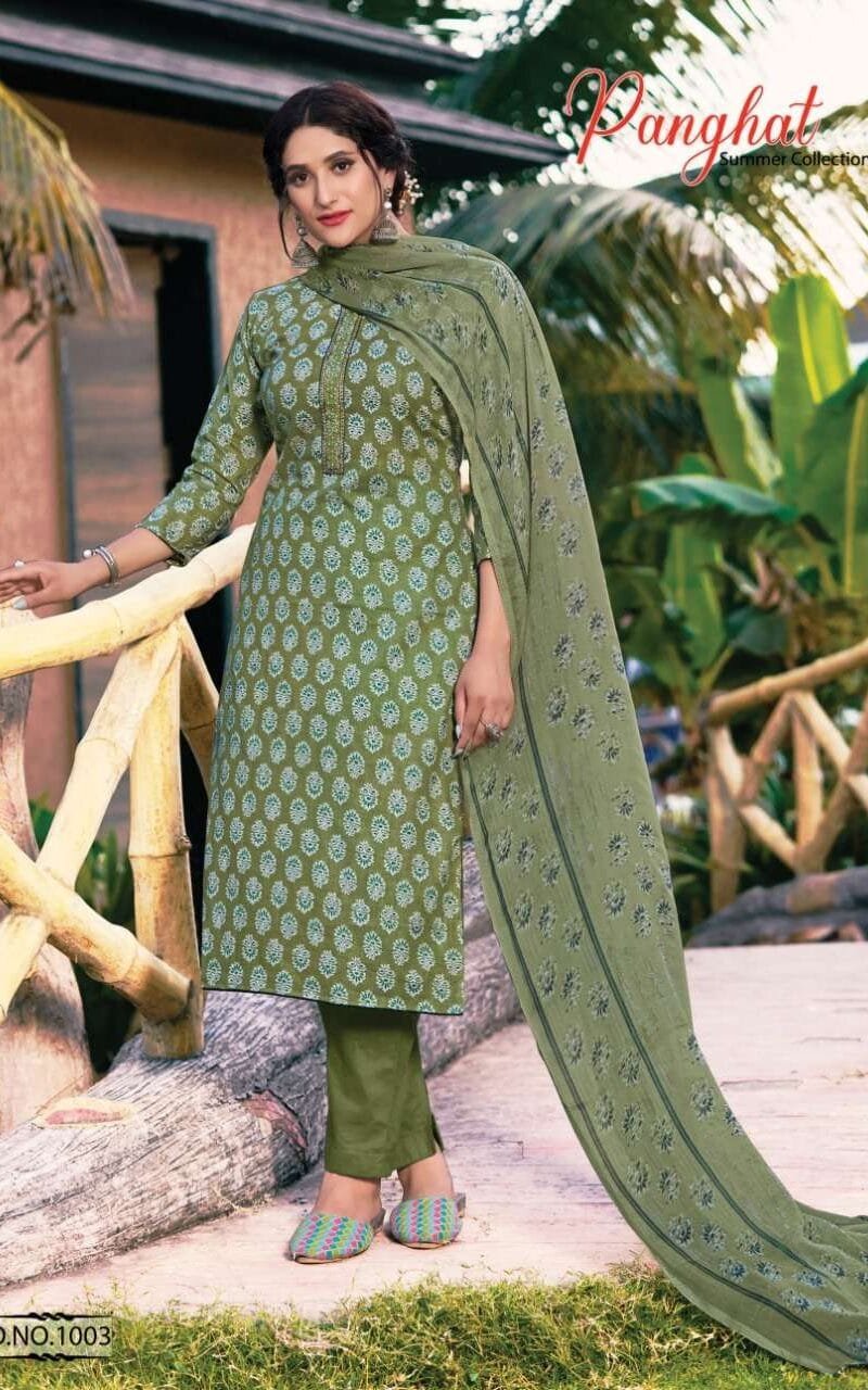 Panghat Tulsi Fashion Wholesale Dress Material
