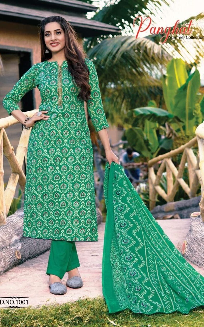 Panghat Tulsi Fashion Wholesale Dress Material
