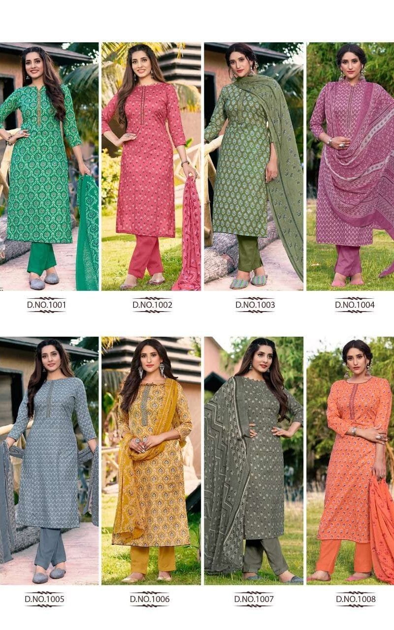 Panghat Tulsi Fashion Wholesale Dress Material