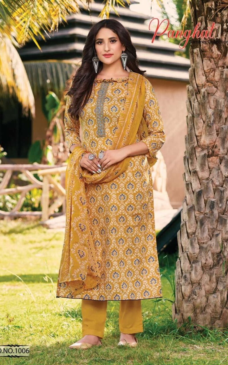 Panghat Tulsi Fashion Wholesale Dress Material