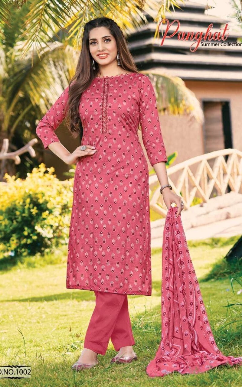 Panghat Tulsi Fashion Wholesale Dress Material